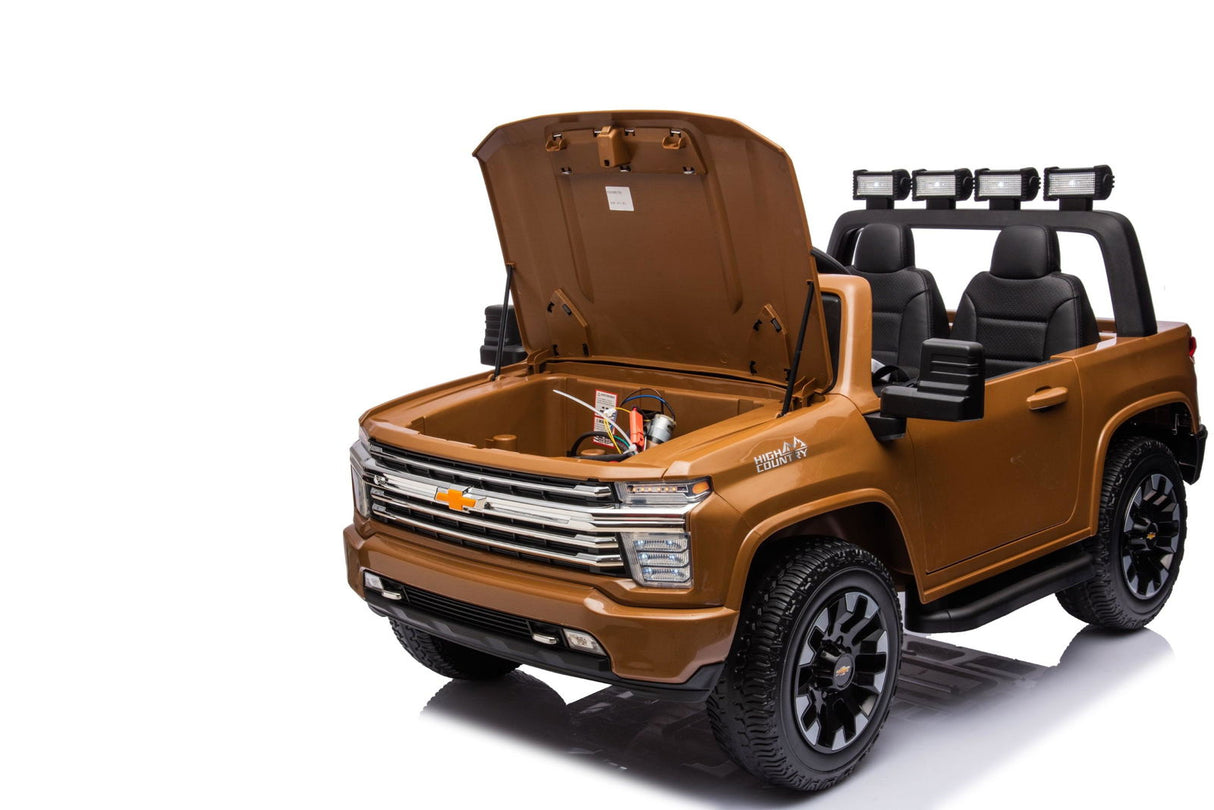 24V 4x4 Chevrolet Silverado 2-Seater Ride-On Truck – Powerful Off-Road Adventure with Remote Control | Ride On Kids