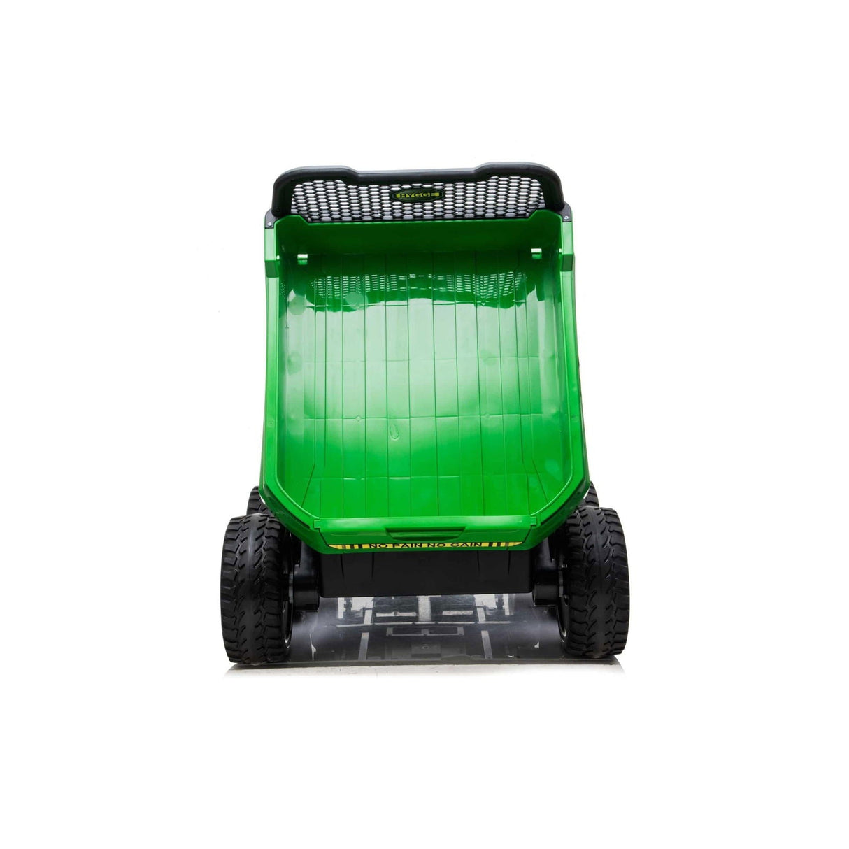 Ride On Kids 24V 6-Wheeler Tractor Trailer Ride-On with Dump Cart and Parental Remote