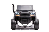Ride On Kids 24V 6-Wheeler Tractor Trailer Ride-On with Dump Cart and Parental Remote