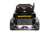 Ride On Kids 24V 6-Wheeler Tractor Trailer Ride-On with Dump Cart and Parental Remote