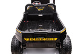 Ride On Kids 24V 6-Wheeler Tractor Trailer Ride-On with Dump Cart and Parental Remote