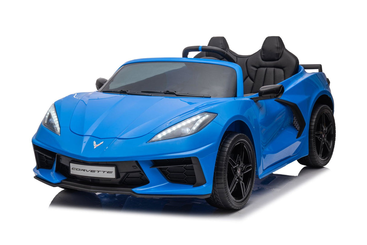 24V Chevrolet Corvette C8 2-Seater Ride On Car for Kids – Luxury & Power by Ride On Kids