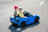 24V Chevrolet Corvette C8 2-Seater Ride On Car for Kids – Luxury & Power by Ride On Kids