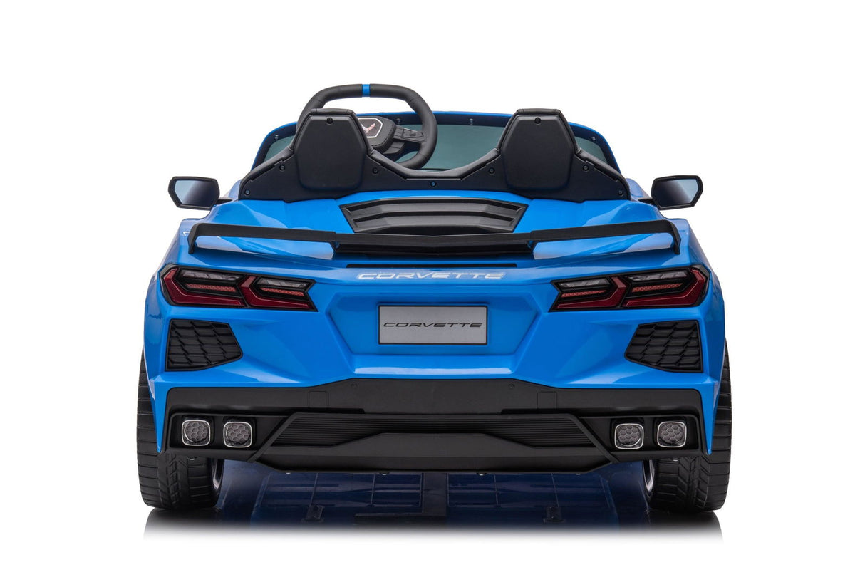 24V Chevrolet Corvette C8 2-Seater Ride On Car for Kids – Luxury & Power by Ride On Kids