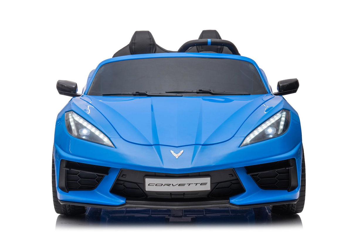 24V Chevrolet Corvette C8 2-Seater Ride On Car for Kids – Luxury & Power by Ride On Kids