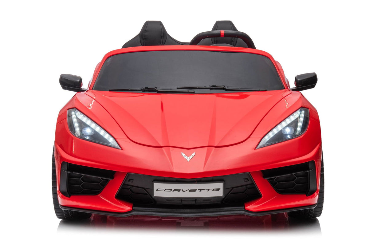 24V Chevrolet Corvette C8 2-Seater Ride On Car for Kids – Luxury & Power by Ride On Kids