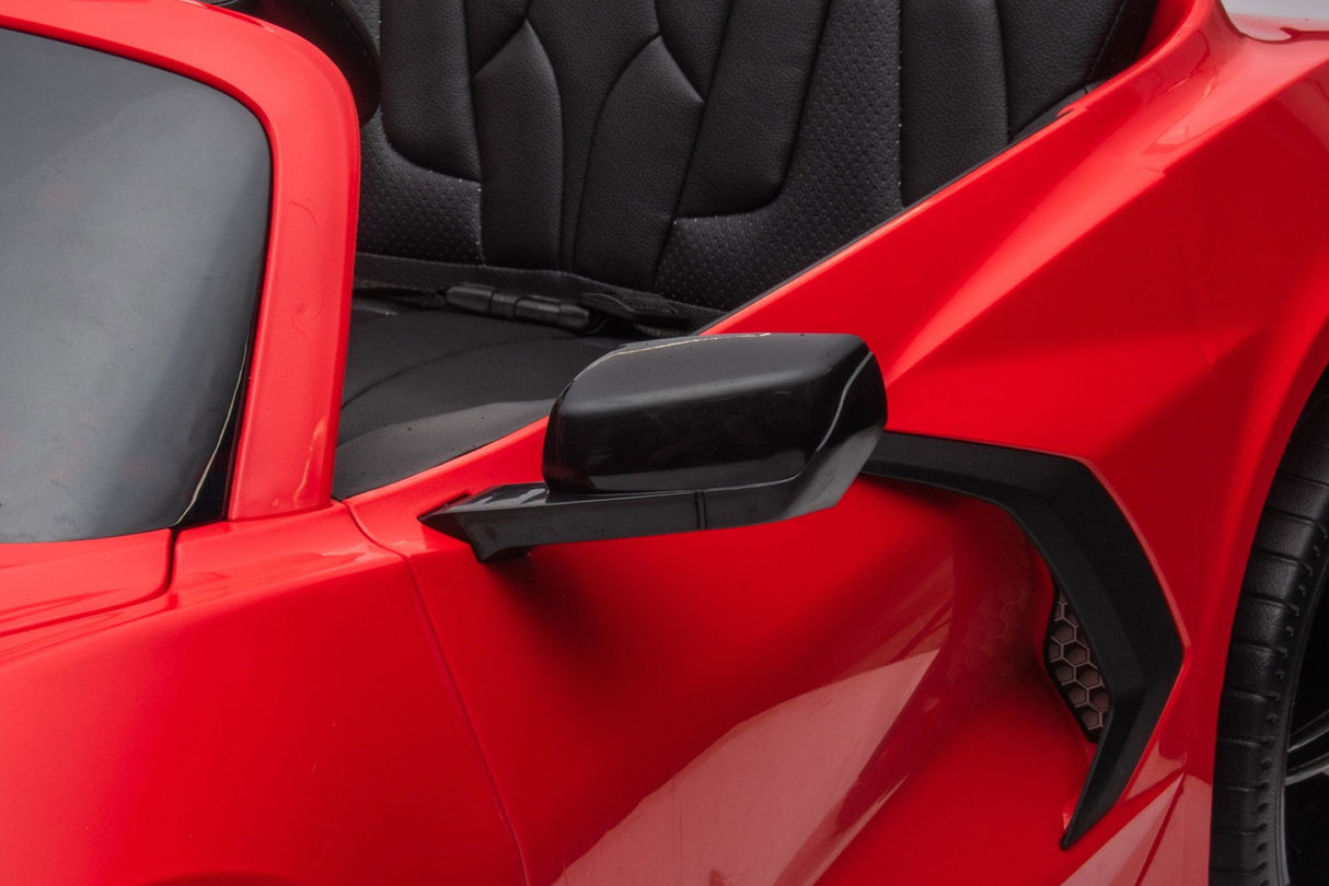 24V Chevrolet Corvette C8 2-Seater Ride On Car for Kids – Luxury & Power by Ride On Kids