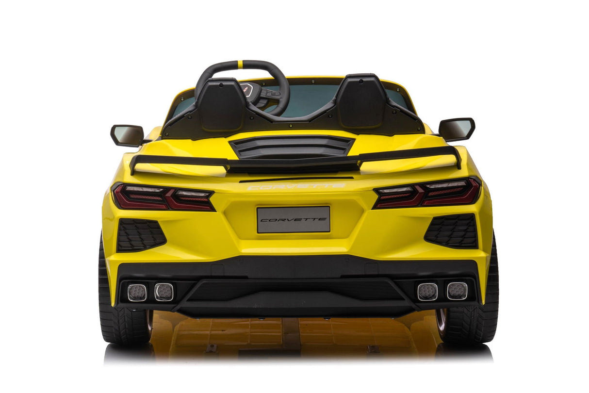 24V Chevrolet Corvette C8 2-Seater Ride On Car for Kids – Luxury & Power by Ride On Kids