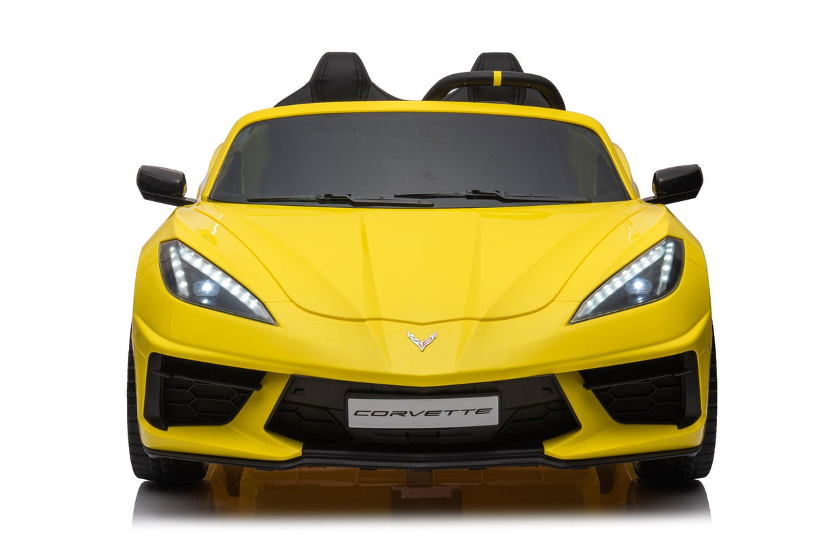 24V Chevrolet Corvette C8 2-Seater Ride On Car for Kids – Luxury & Power by Ride On Kids