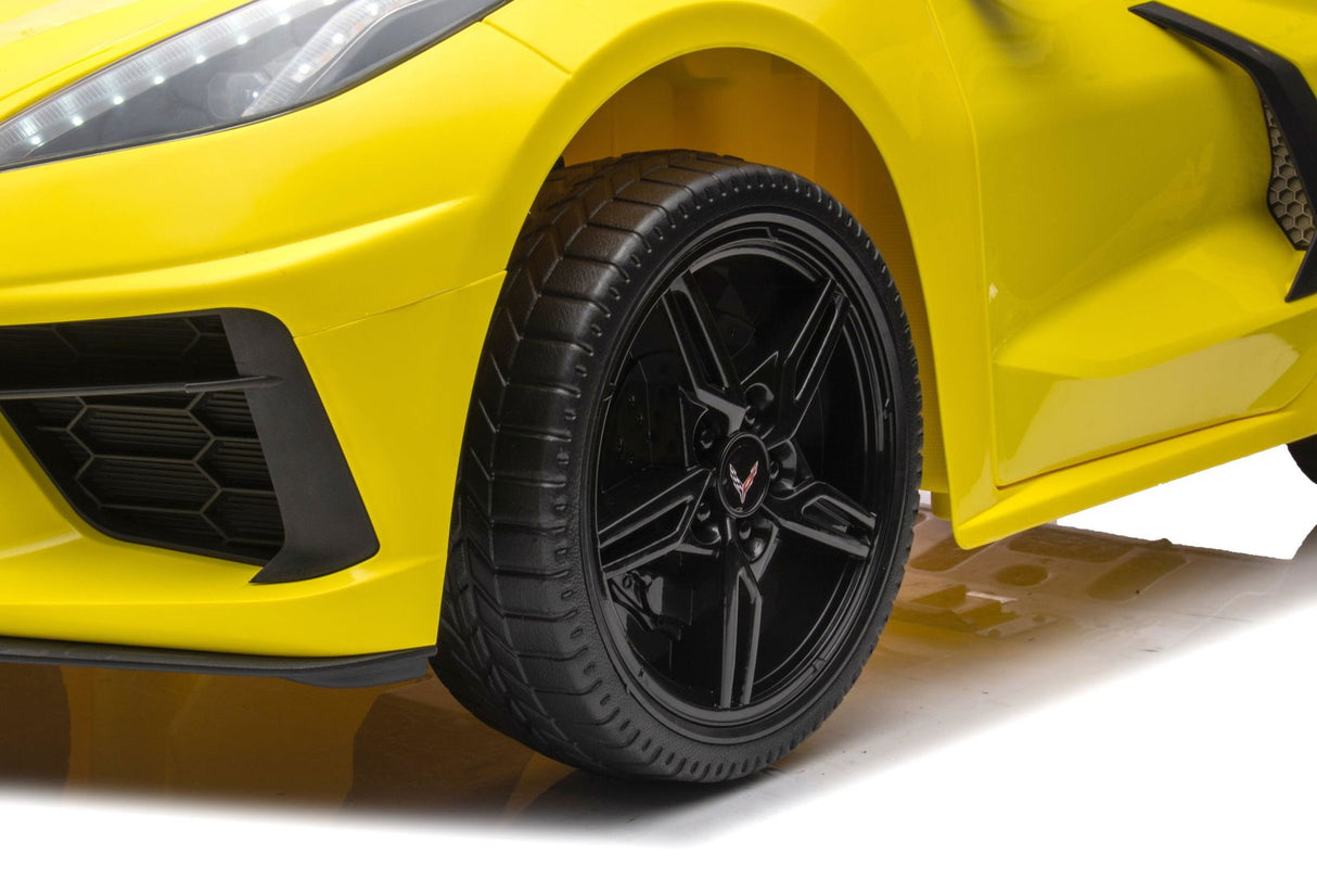 24V Chevrolet Corvette C8 2-Seater Ride On Car for Kids – Luxury & Power by Ride On Kids