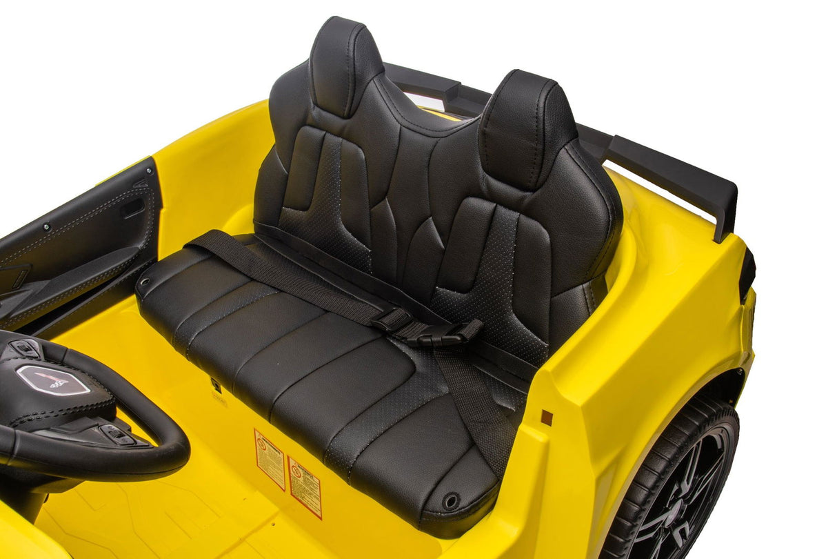 24V Chevrolet Corvette C8 2-Seater Ride On Car for Kids – Luxury & Power by Ride On Kids