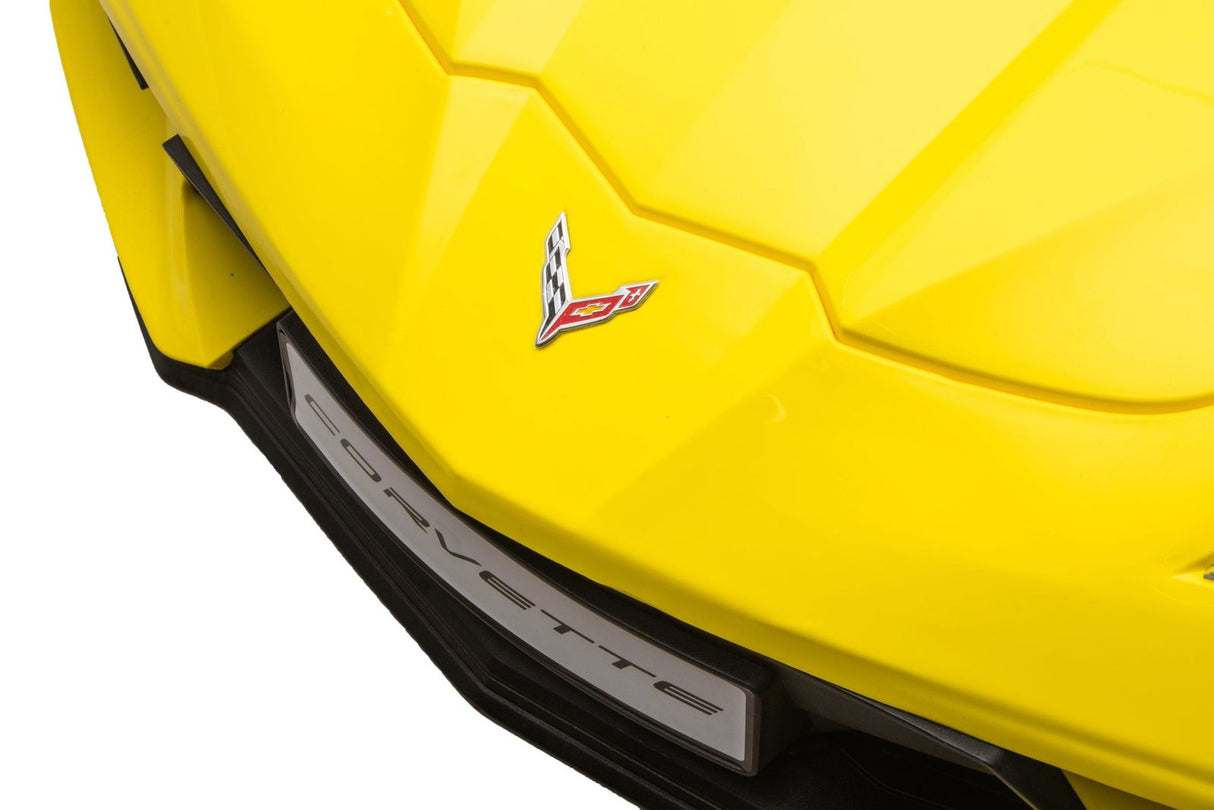 24V Chevrolet Corvette C8 2-Seater Ride On Car for Kids – Luxury & Power by Ride On Kids
