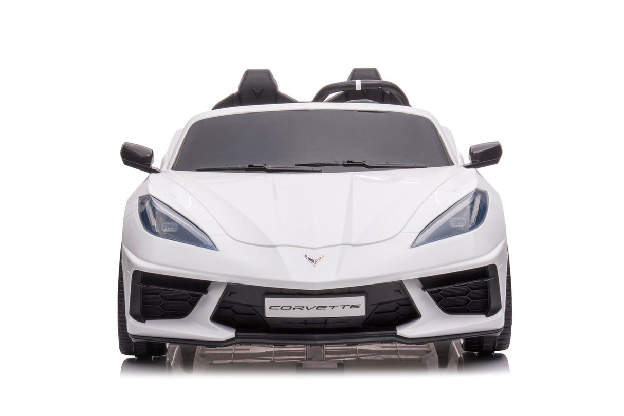 24V Chevrolet Corvette C8 2-Seater Ride On Car for Kids – Luxury & Power by Ride On Kids
