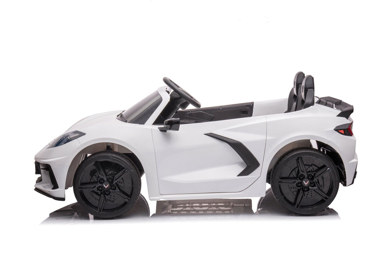 24V Chevrolet Corvette C8 2-Seater Ride On Car for Kids – Luxury & Power by Ride On Kids