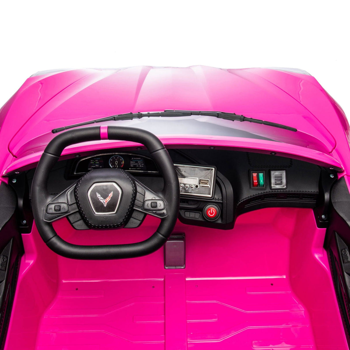 24V Chevrolet Corvette C8 2-Seater Ride On Car for Kids – Luxury & Power by Ride On Kids