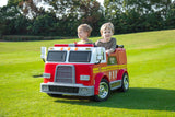 24V Fire Truck 2-Seater Ride On Car for Kids – Ultimate Rescue Adventure by Ride On Kids