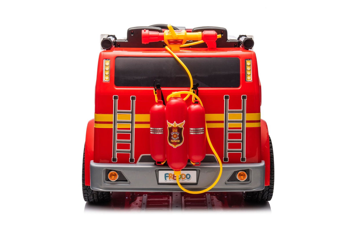 24V Fire Truck 2-Seater Ride On Car for Kids – Ultimate Rescue Adventure by Ride On Kids