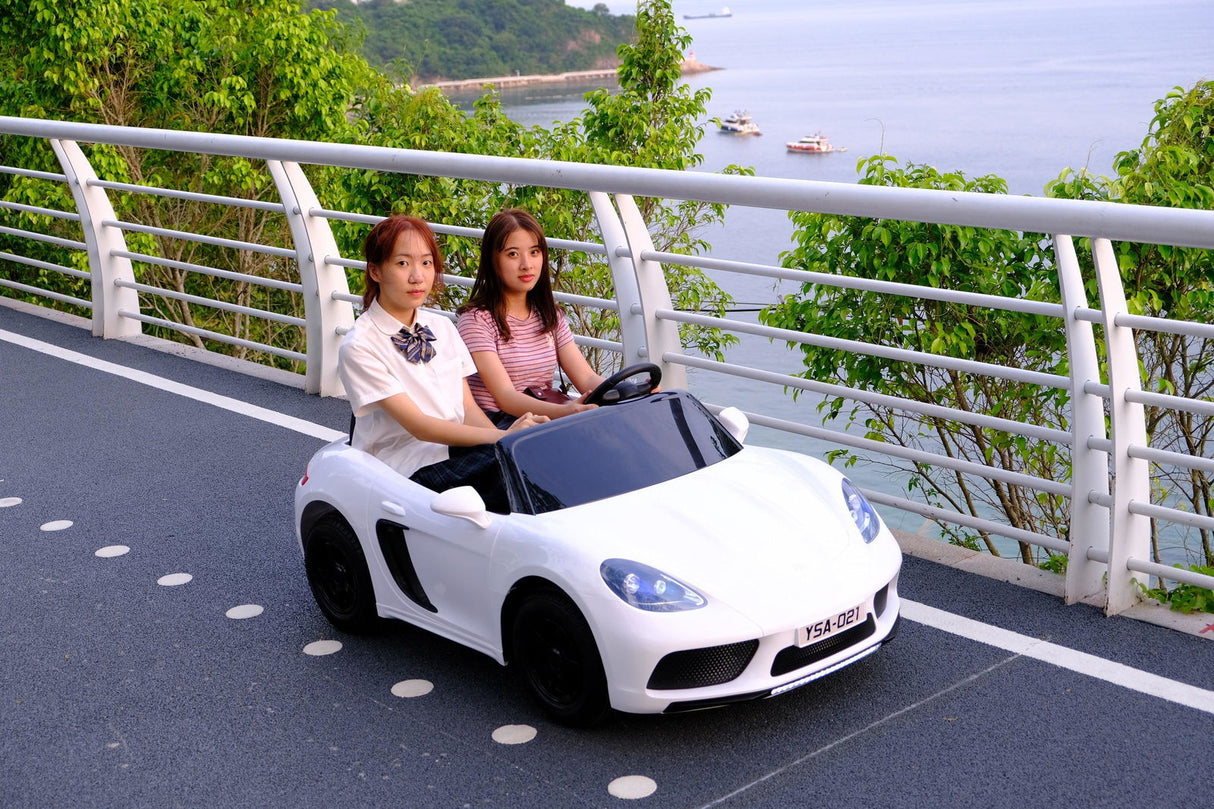 24V Porsche Racer 2-Seater Ride On Car for Kids – Porsche Style Power & Luxury by Ride On Kids