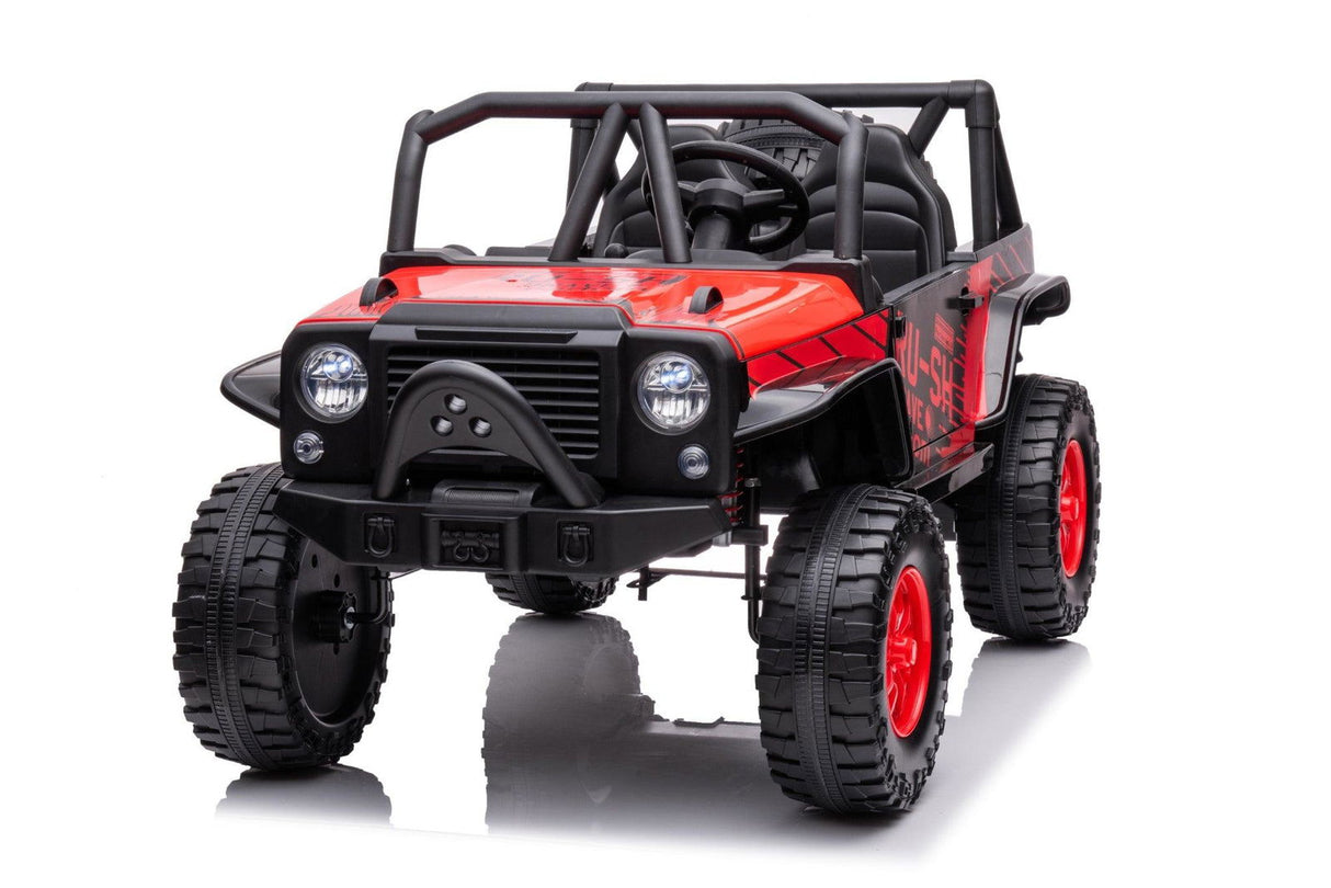 24V Jeep Raider 2-Seater All-Terrain Ride On Car for Kids – Rugged Power & Adventure by Ride On Kids