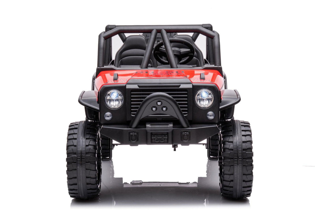24V Jeep Raider 2-Seater All-Terrain Ride On Car for Kids – Rugged Power & Adventure by Ride On Kids