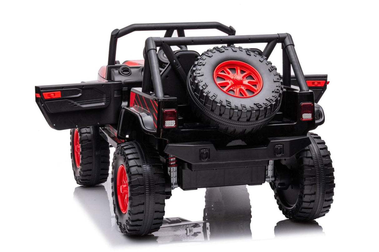 24V Jeep Raider 2-Seater All-Terrain Ride On Car for Kids – Rugged Power & Adventure by Ride On Kids