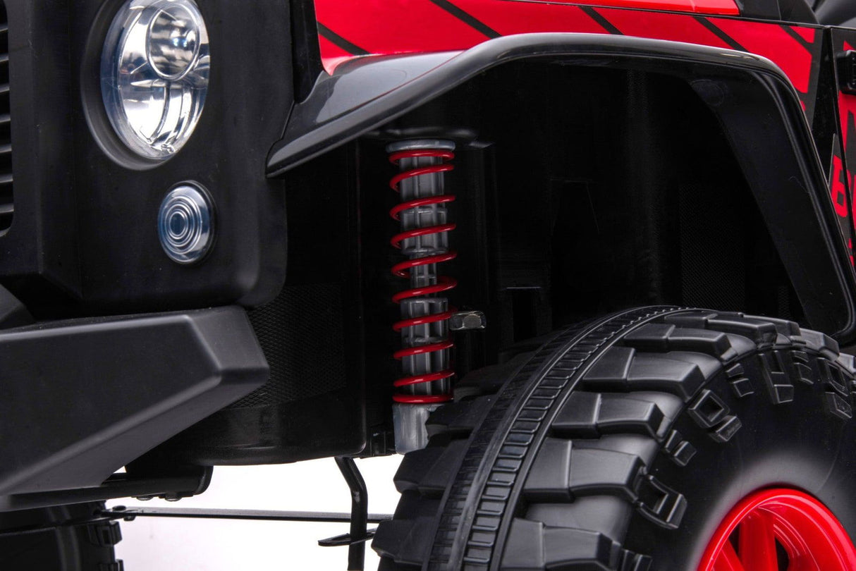 24V Jeep Raider 2-Seater All-Terrain Ride On Car for Kids – Rugged Power & Adventure by Ride On Kids