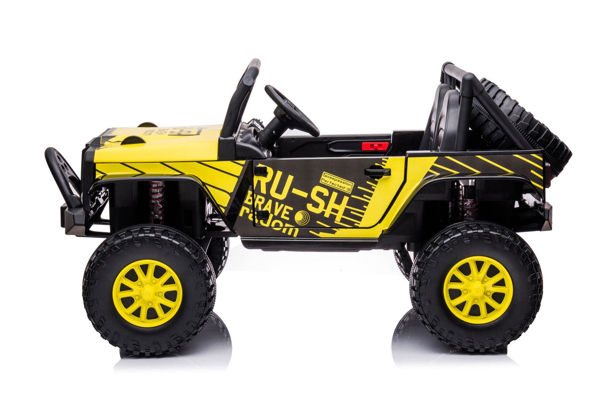 24V Jeep Raider 2-Seater All-Terrain Ride On Car for Kids – Rugged Power & Adventure by Ride On Kids