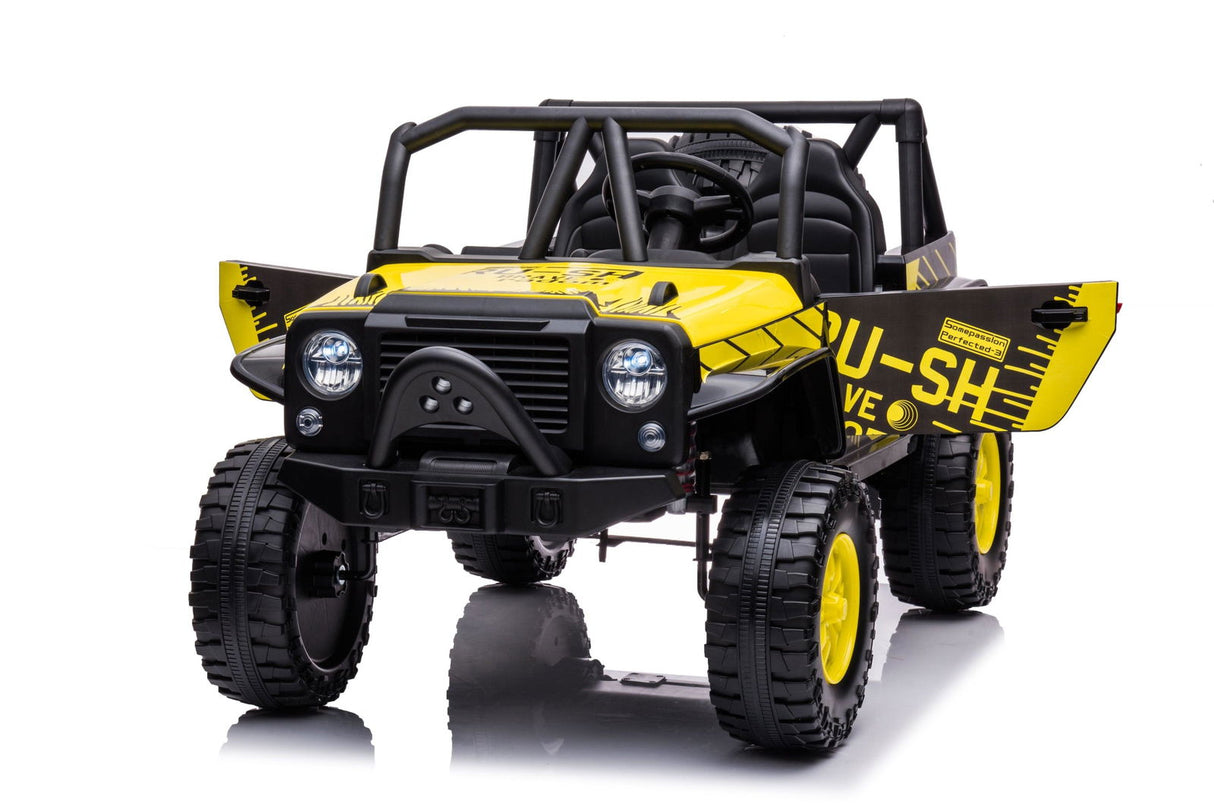 24V Jeep Raider 2-Seater All-Terrain Ride On Car for Kids – Rugged Power & Adventure by Ride On Kids