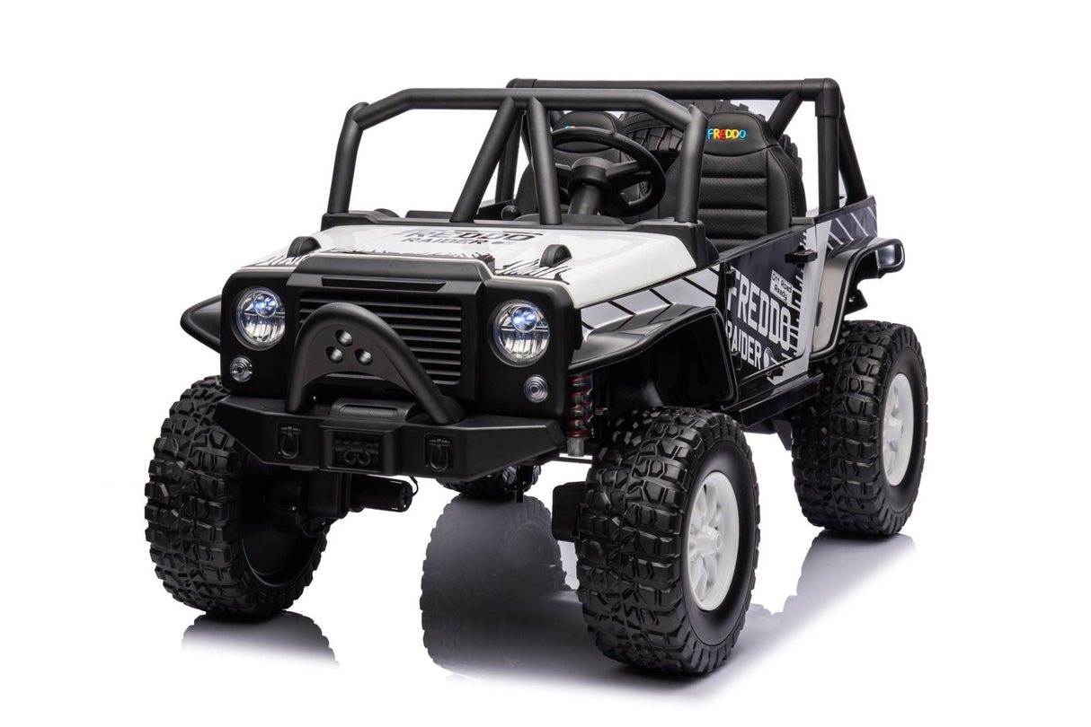 24V Jeep Raider 2-Seater All-Terrain Ride On Car for Kids – Rugged Power & Adventure by Ride On Kids