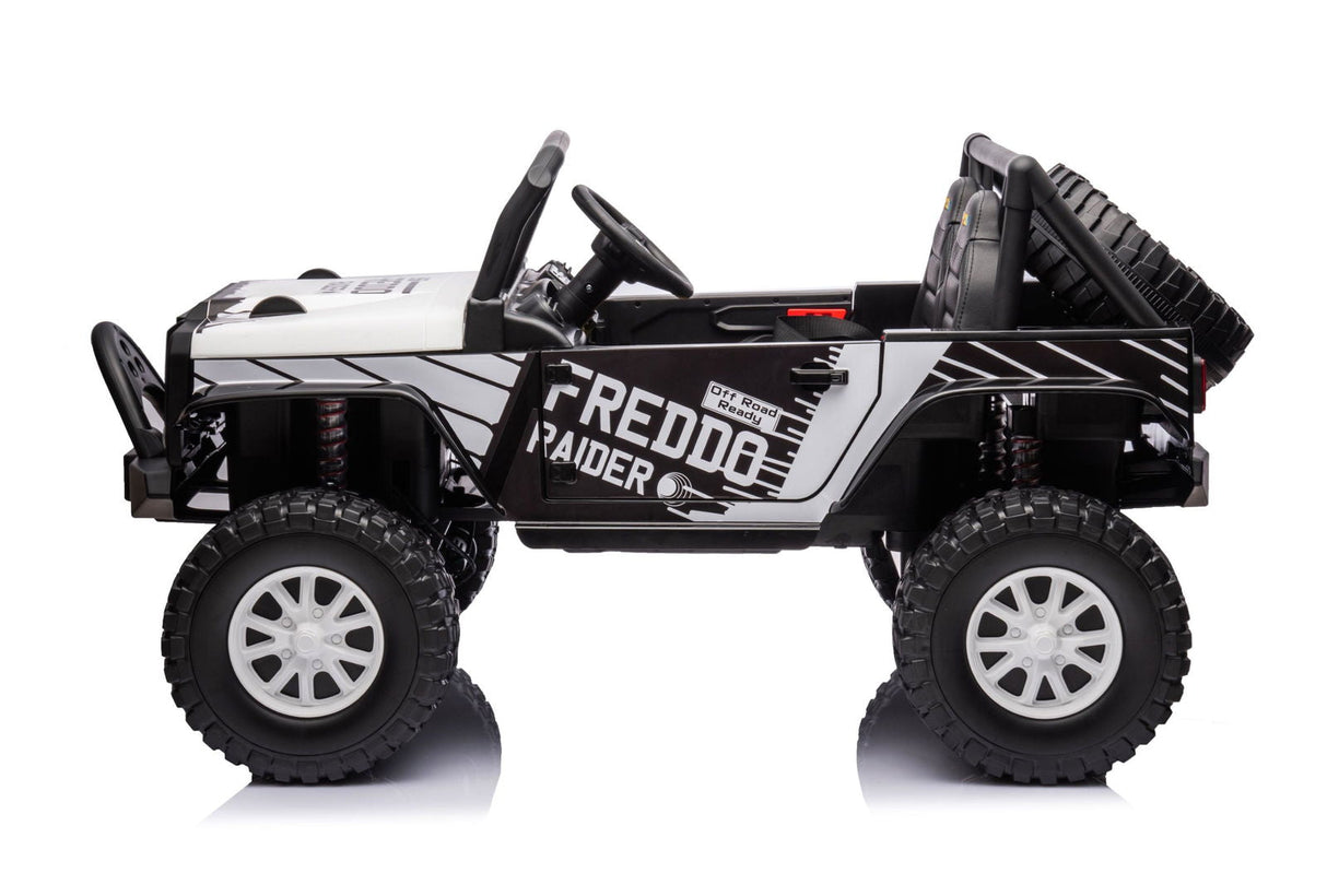 24V Jeep Raider 2-Seater All-Terrain Ride On Car for Kids – Rugged Power & Adventure by Ride On Kids