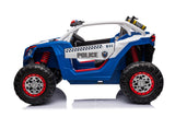 24V Storm Police UTV 2-Seater Ride-On for Kids – Lights, Sirens & Adventure by Ride On Kids