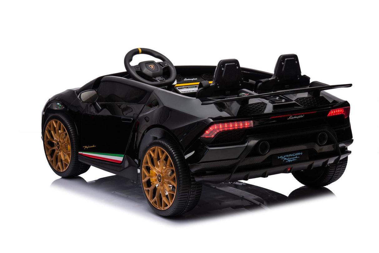 24V Lamborghini Huracan 2-Seater Electric Ride-On for Kids – Realistic Luxury Car with Remote Control | Ride On Kids