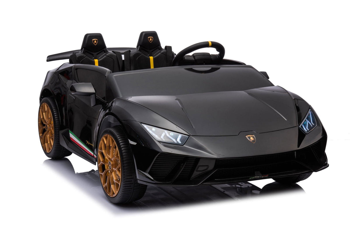 24V Lamborghini Huracan 2-Seater Electric Ride-On for Kids – Realistic Luxury Car with Remote Control | Ride On Kids