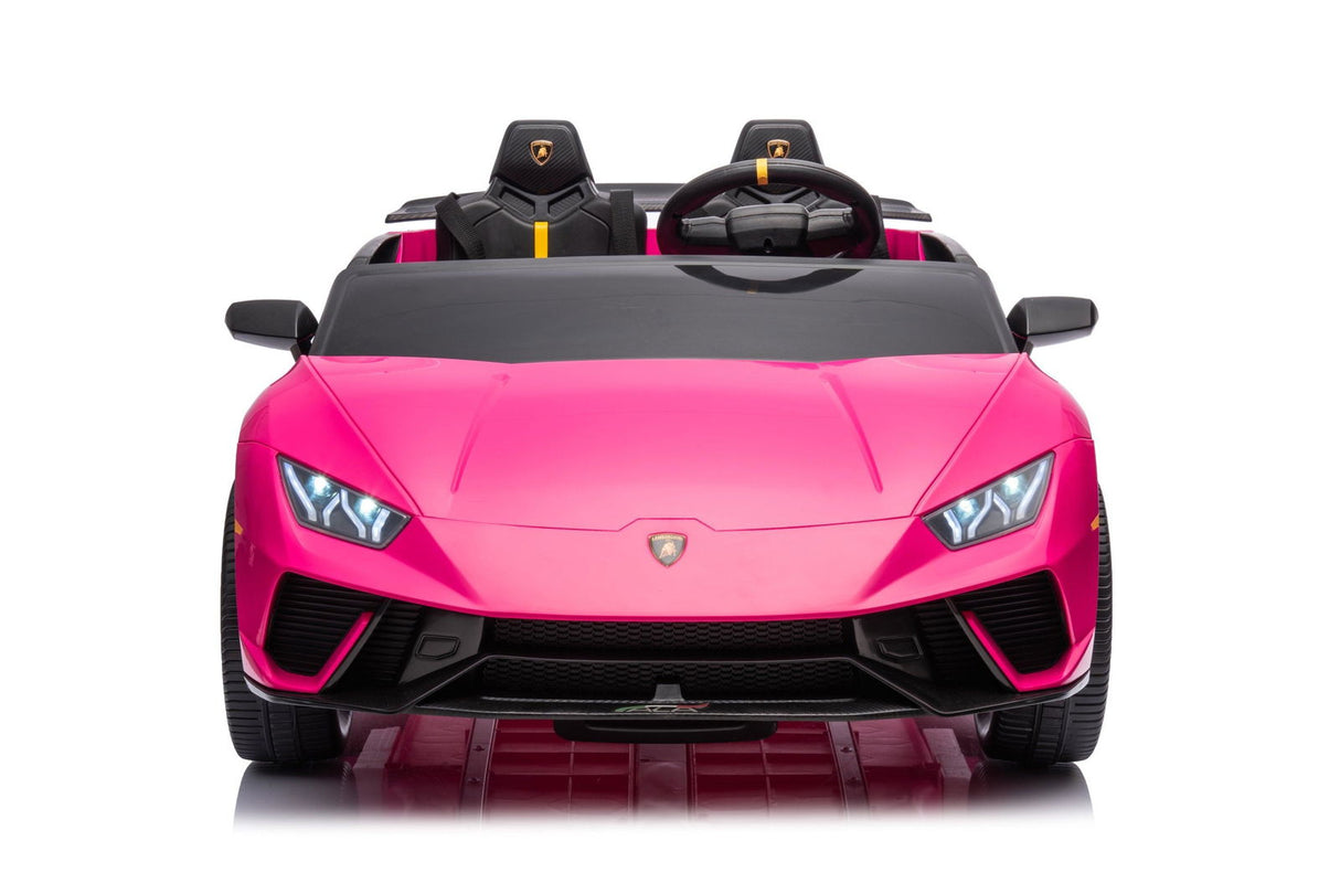 24V Lamborghini Huracan 2-Seater Electric Ride-On for Kids – Realistic Luxury Car with Remote Control | Ride On Kids