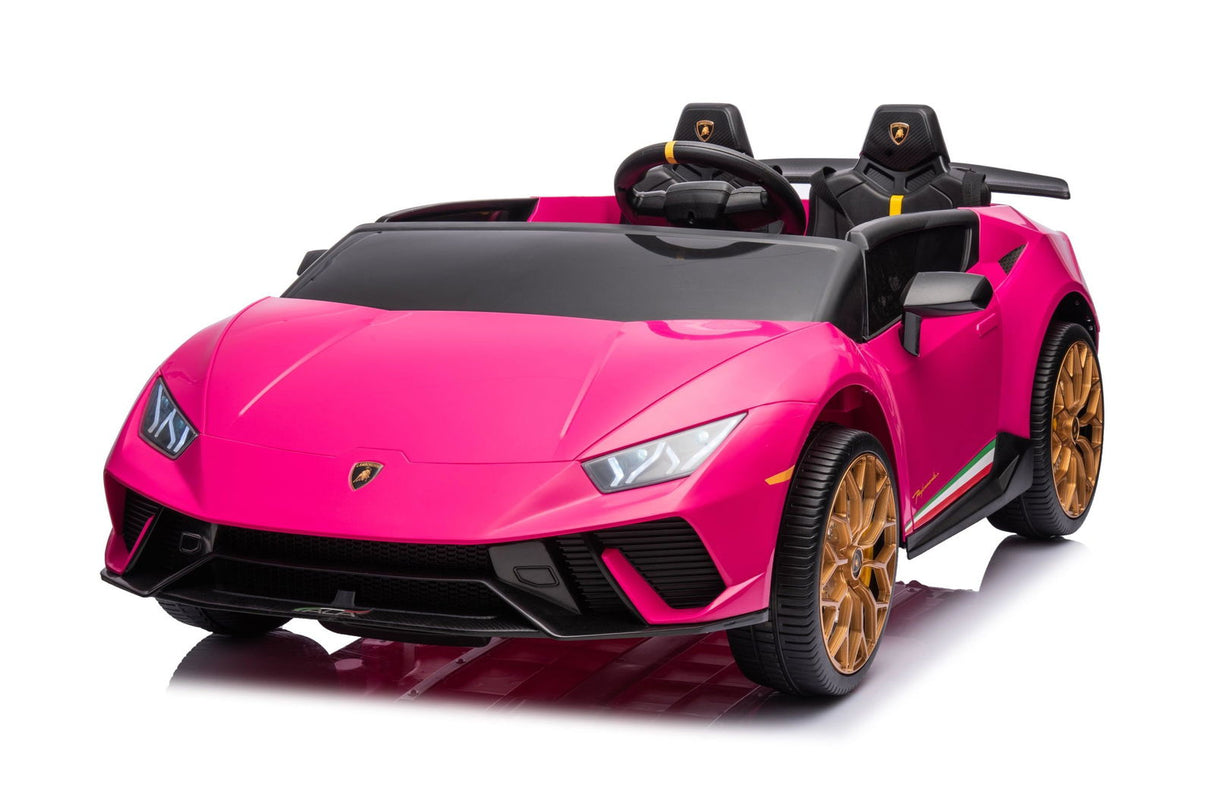 24V Lamborghini Huracan 2-Seater Electric Ride-On for Kids – Realistic Luxury Car with Remote Control | Ride On Kids