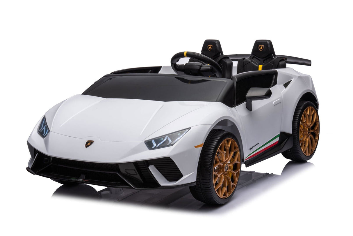 24V Lamborghini Huracan 2-Seater Electric Ride-On for Kids – Realistic Luxury Car with Remote Control | Ride On Kids