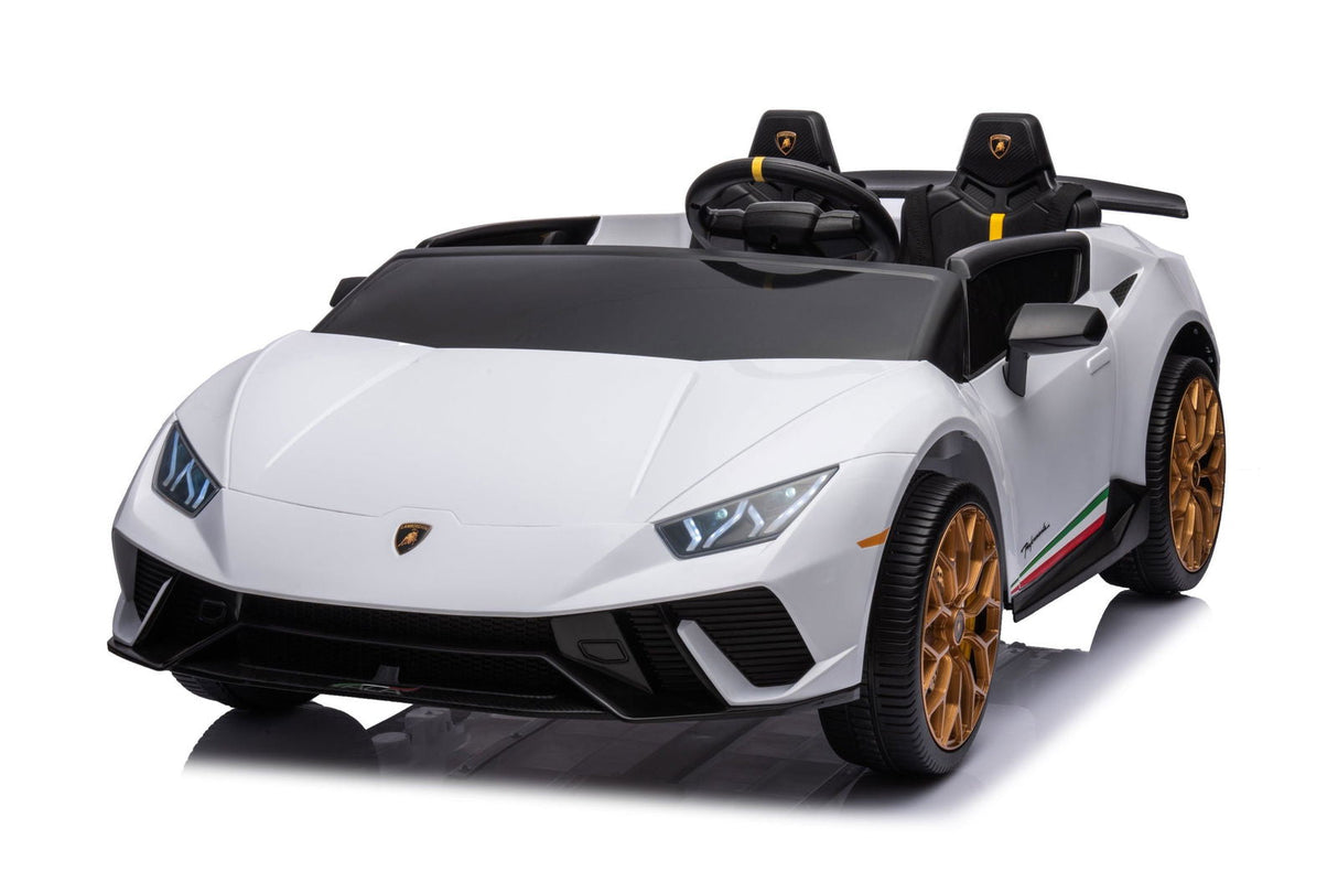 24V Lamborghini Huracan 2-Seater Electric Ride-On for Kids – Realistic Luxury Car with Remote Control | Ride On Kids