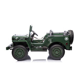 24V Military Willy Jeep 3-Seater Electric Ride-On for Kids – Rugged Adventure Vehicle with Parental Remote | Ride On Kids