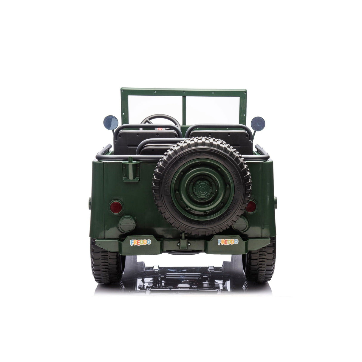 24V Military Willy Jeep 3-Seater Electric Ride-On for Kids – Rugged Adventure Vehicle with Parental Remote | Ride On Kids
