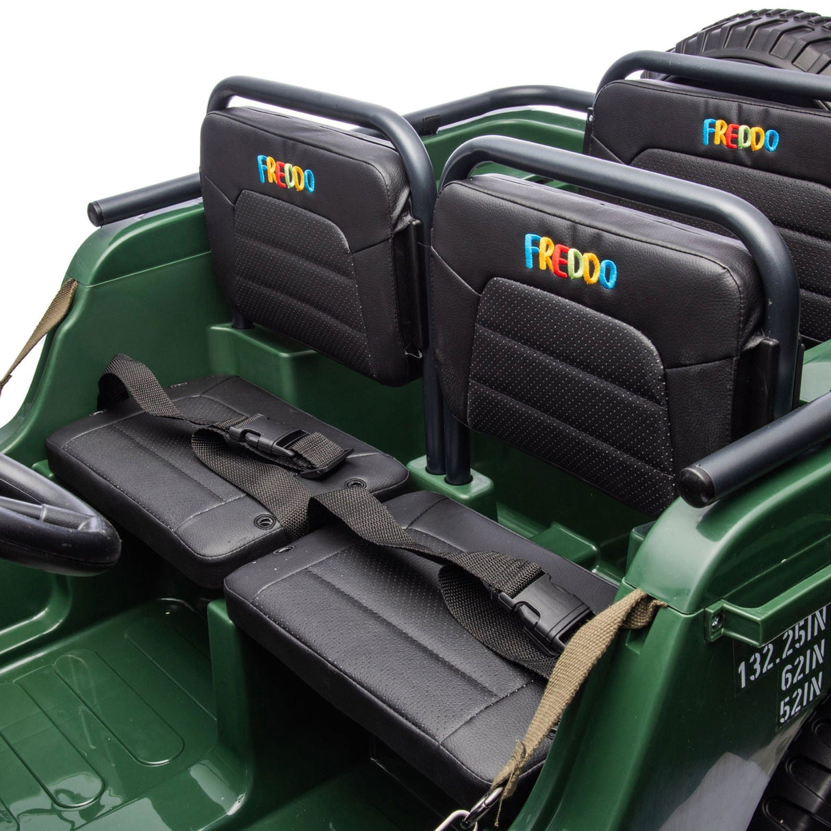 24V Military Willy Jeep 3-Seater Electric Ride-On for Kids – Rugged Adventure Vehicle with Parental Remote | Ride On Kids