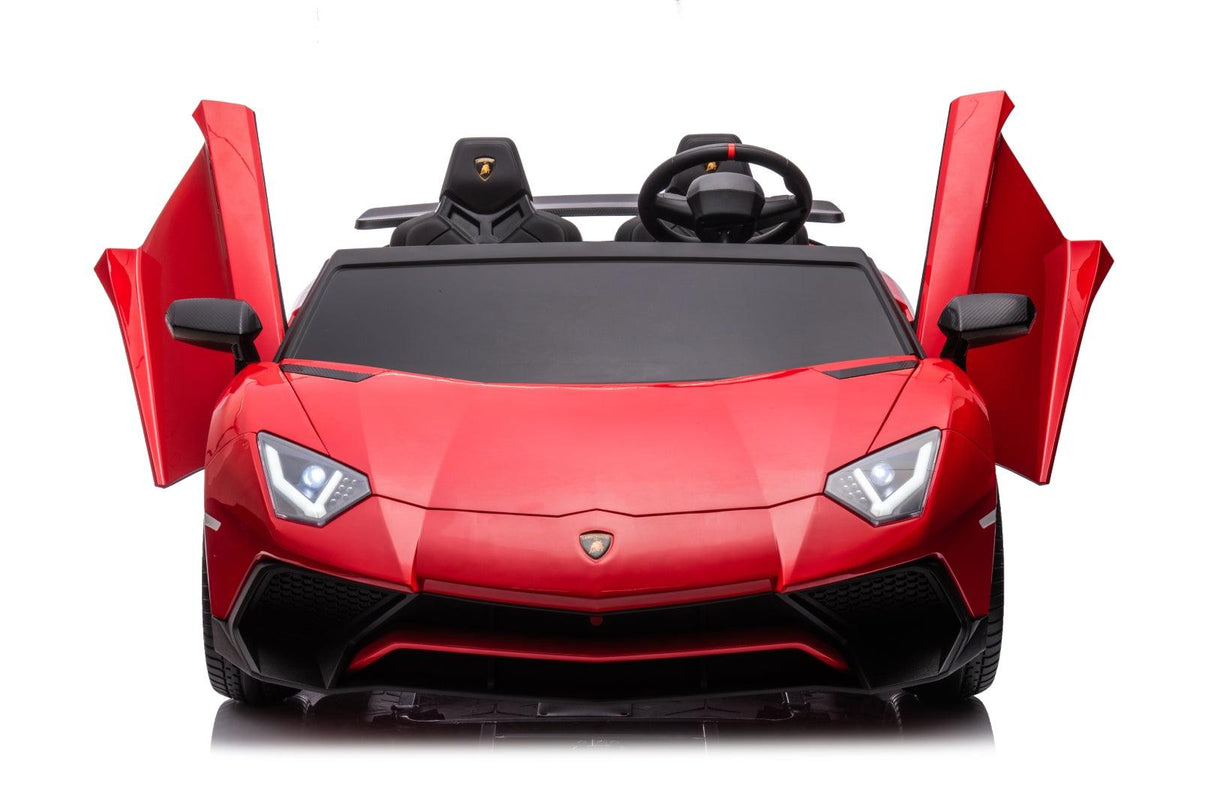24V Lamborghini Aventador 2-Seater Ride-On Car for Kids – Advanced Brushless Motor & Differential | Ride On Kids