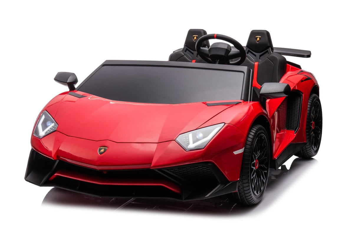 24V Lamborghini Aventador 2-Seater Ride-On Car for Kids – Advanced Brushless Motor & Differential | Ride On Kids
