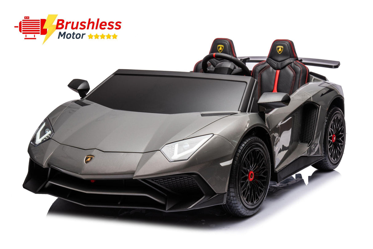 24V Lamborghini Aventador 2-Seater Ride-On Car for Kids – Advanced Brushless Motor & Differential | Ride On Kids