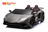 24V Lamborghini Aventador 2-Seater Ride-On Car for Kids – Advanced Brushless Motor & Differential | Ride On Kids