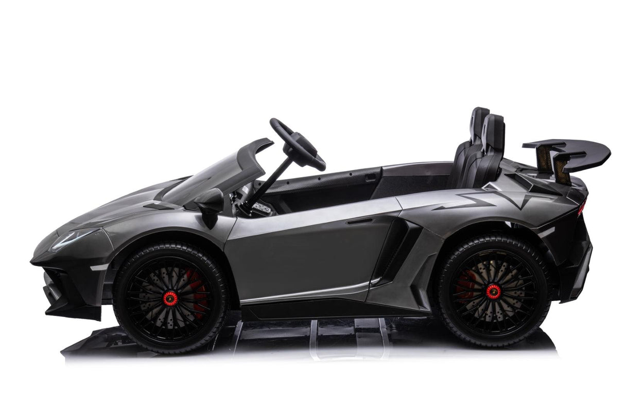 24V Lamborghini Aventador 2-Seater Ride-On Car for Kids – Advanced Brushless Motor & Differential | Ride On Kids