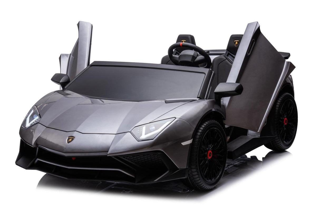 24V Lamborghini Aventador 2-Seater Ride-On Car for Kids – Advanced Brushless Motor & Differential | Ride On Kids