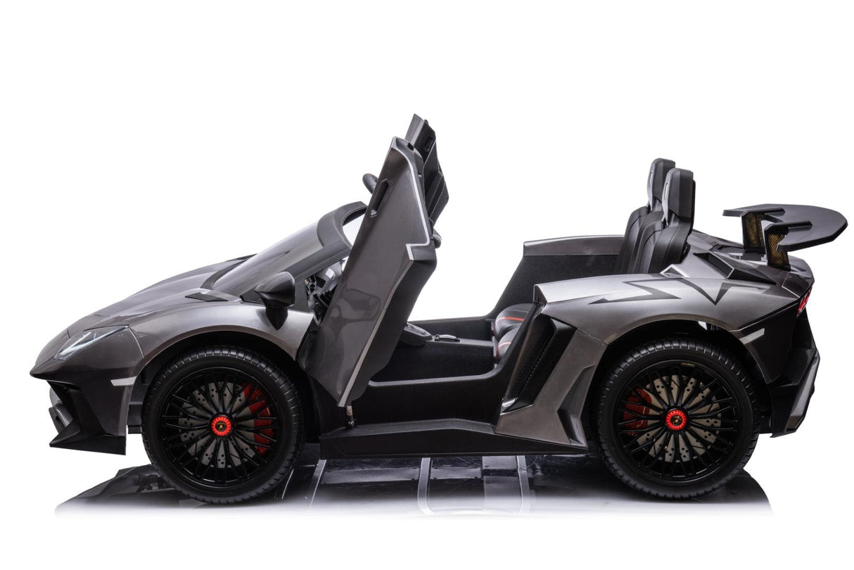 24V Lamborghini Aventador 2-Seater Ride-On Car for Kids – Advanced Brushless Motor & Differential | Ride On Kids