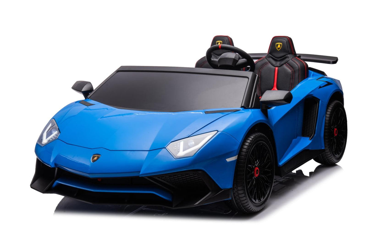 24V Lamborghini Aventador 2-Seater Ride-On Car for Kids – Advanced Brushless Motor & Differential | Ride On Kids