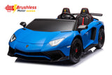 24V Lamborghini Aventador 2-Seater Ride-On Car for Kids – Advanced Brushless Motor & Differential | Ride On Kids