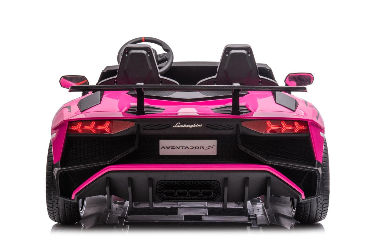24V Lamborghini Aventador 2-Seater Ride-On Car for Kids – Advanced Brushless Motor & Differential | Ride On Kids